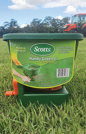 scotts handy green sod fertilizer from turf supplier twist brothers turf sunshine coast